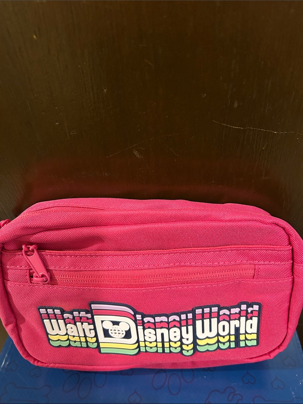 Disney Bright Pink Walt Disney World Mini Waist Bag